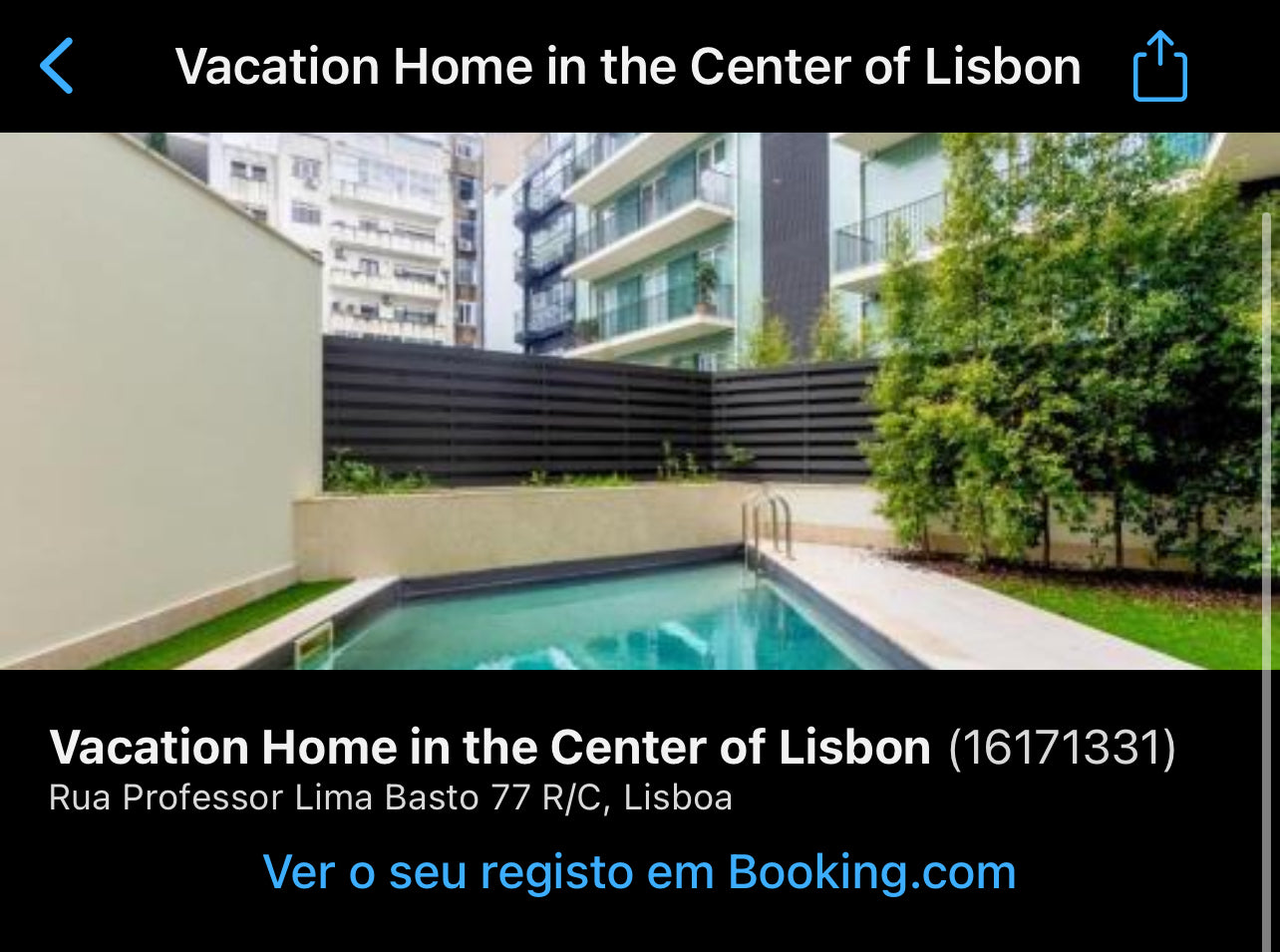 15 nights Rental